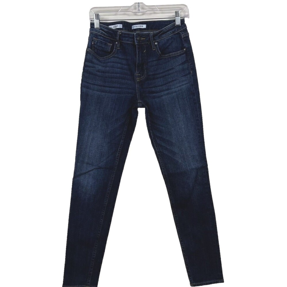 Vigoss Jagger Skinny Jeans Women’s Size 28 Dark Wash Stretch Denim Pants